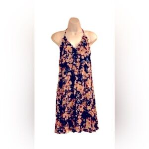 Rebecca Taylor Floral Print A-Line Dress